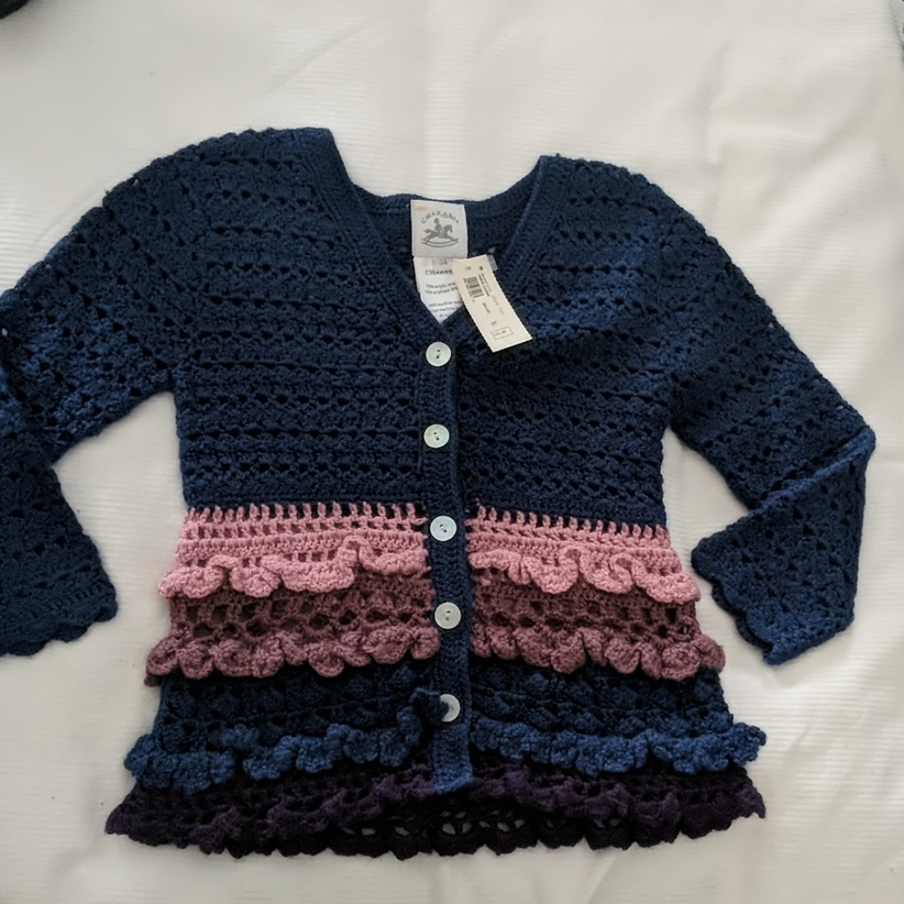 Charabia crochet sweater